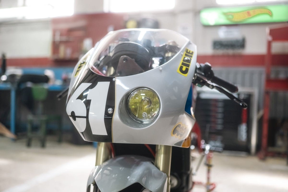 La riconoscete? E' una Royal Enfield Guerrilla 450!